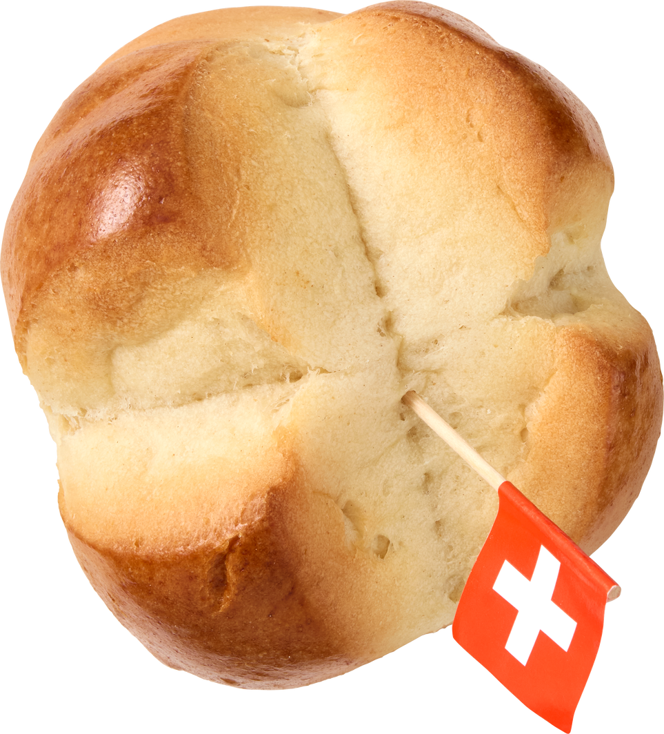 Produktbild zu 1.-August-Weggen mit IP-SUISSE Mehl