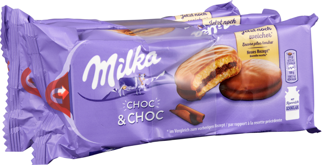 Immagine del prodotto Biscotti Choc & Choc Milka