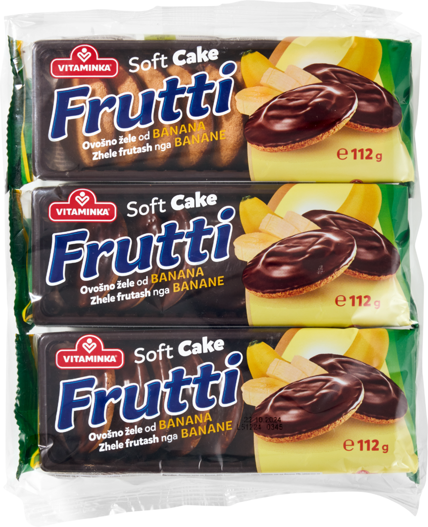 Immagine del prodotto Soft Cake Frutti Banana Vitaminka