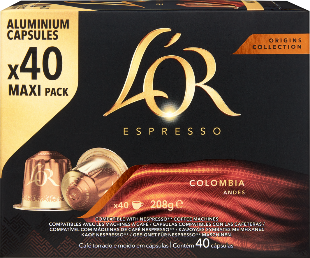 Immagine del prodotto Capsule di caffè Colombia Espresso L’OR