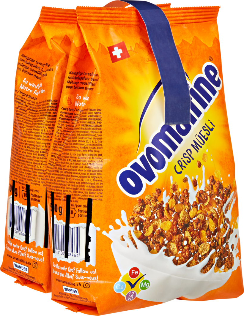 Immagine del prodotto Ovomaltine Crisp Müesli Wander