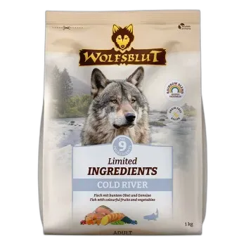Immagine del prodotto WOLFSBLUT Limited Ingredients croquettes pour chiens, Adult, Cold River 1 kg