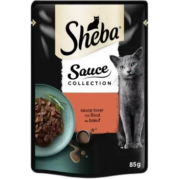 Image du produit Sheba Sauce Collection Sauce Lover Bœuf 28x85 g