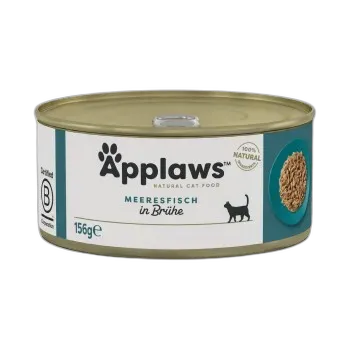 Immagine del prodotto Applaws nourriture humide pour chat adulte en bouillon Poisson de mer 24x156 g