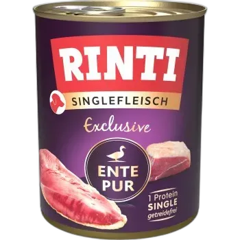 Image du produit RINTI Single Viande Canard pur 6x800 g