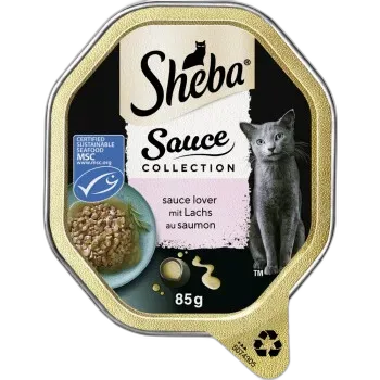 Image du produit Sheba Collection de sauces Sauce Lover Saumon MSC 22x85 g