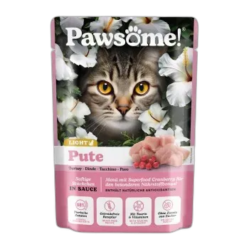 Immagine del prodotto Pawsome adulte light Dinde 28x85 g