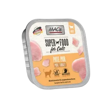 Immagine del prodotto MAC's Nourriture humide chat adulte Dinde 16x100 g
