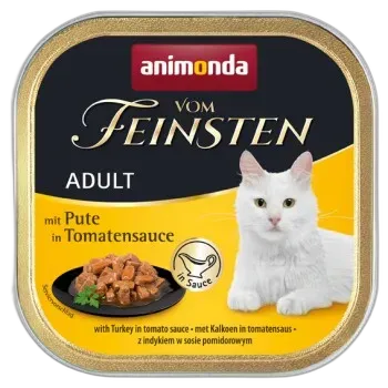 Image du produit animonda Vom Feinsten nourriture humide pour chat, adulte, Dinde 32x100 g