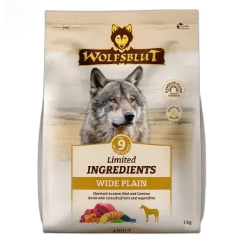 Image du produit WOLFSBLUT Limited Ingredients croquettes chien, Adult, Wide Plain 1 kg