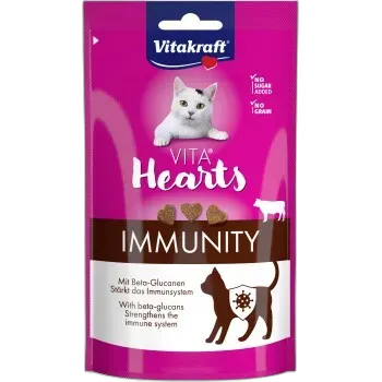 Immagine del prodotto Vitakraft nourriture humide pour chats Vita Hearts Immunity, Adulte Bœuf 9 x 40 g