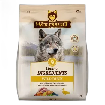 Immagine del prodotto WOLFSBLUT Limited Ingredients, nourriture sèche pour chiens, Adult, Wild Duck 1 kg