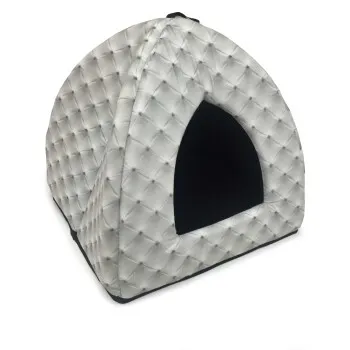 Immagine del prodotto Josty Grotte pour chat gris-noir 45x43x43 cm