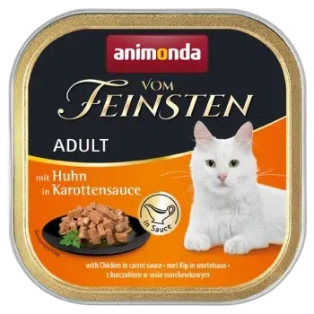 Immagine del prodotto animonda Vom Feinsten nourriture humide pour chat, adulte, Poulet 32x100 g