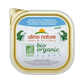 Immagine del prodotto Almo nature Bio Organic Puppy poulet&lait 9x300g
