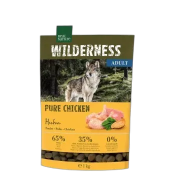 Image du produit REAL NATURE WILDERNESS croquettes chien adulte Pure Chicken 1 kg
