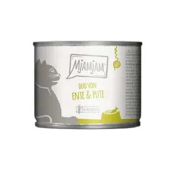 Immagine del prodotto MjAMjAM nourriture humide pour chat adulte, Duo 6x200 g Canard et dinde