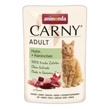 Immagine del prodotto animonda Carny nourriture humide pour chat adulte Poulet et lapin 12x85 g