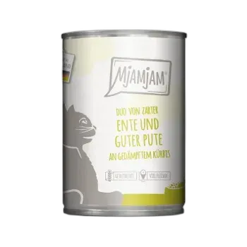 Produktbild zu MjAMjAM Nassfutter Katze Adult, Duo 6x400 g Ente und Pute