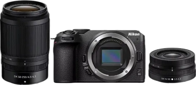 Produktbild zu Nikon Z 30 Kit (16–50 mm + 50–250 mm VR)