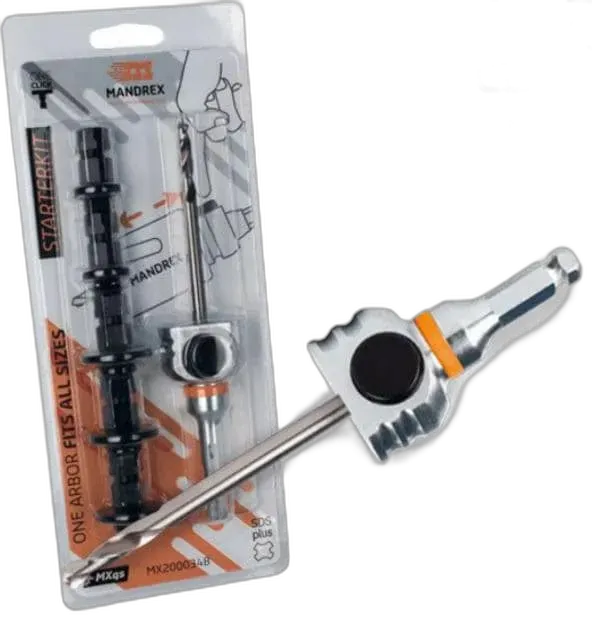 Immagine del prodotto Mandrex Starter-Kits MXqs Aufnahmen Set 8.5 - 11/32”PB