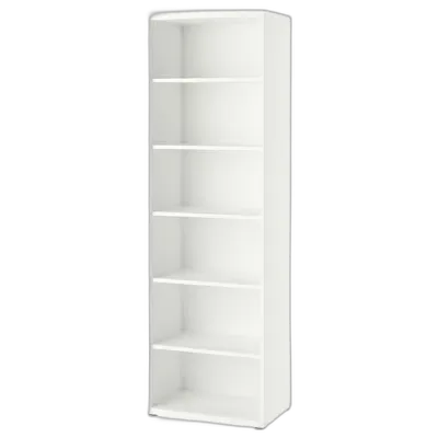 Image du produit BESTÅ Étagère, avec 5 tablettes/blanc, 60x40x193 cm