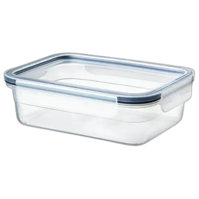 Image du produit IKEA 365+ Boîte de conservation av couvercle, rectangulaire/plastique, 1.0 l