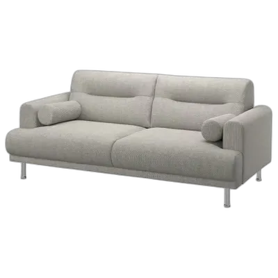 Image du produit LÅNGARYD Canapé 2 places, Lejde gris clair/métal