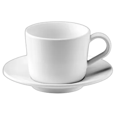 Image du produit IKEA 365+ Tasse et soucoupe, blanc, 13 cl