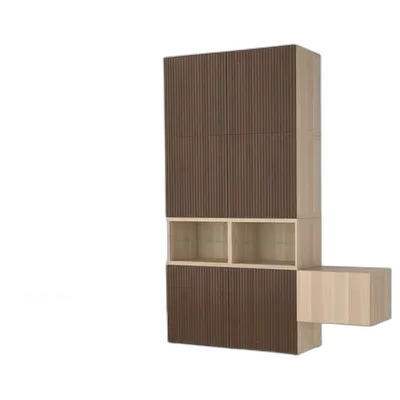 Immagine del prodotto BESTÅ Combinazione audio/video, effetto rovere con mordente bianco Lappviken/Björköviken marrone, 360x42x231 cm