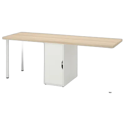 Immagine del prodotto LAGKAPTEN / ALEX Scrivania, mordente bianco/effetto rovere bianco, 200x60 cm