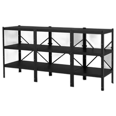 Image du produit BROR Étagère, noir, 234x55x110 cm