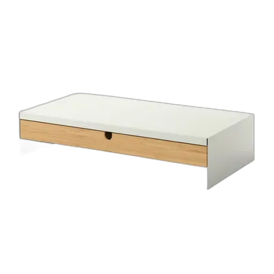 Image du produit ELLOVEN Réhausseur écran ordinateur av tir, blanc