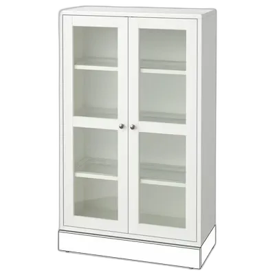 Image du produit HAVSTA Vitrine, blanc, 81x35x123 cm