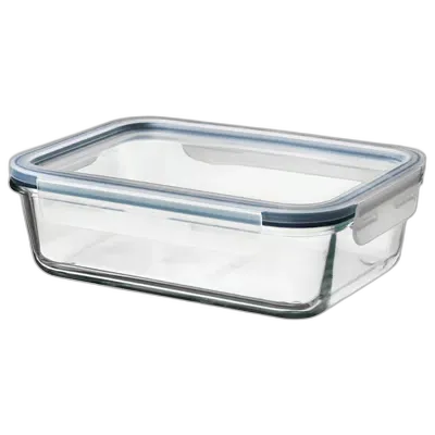 Image du produit IKEA 365+ Boîte de conservation av couvercle, rectangulaire verre/plastique, 1.0 l