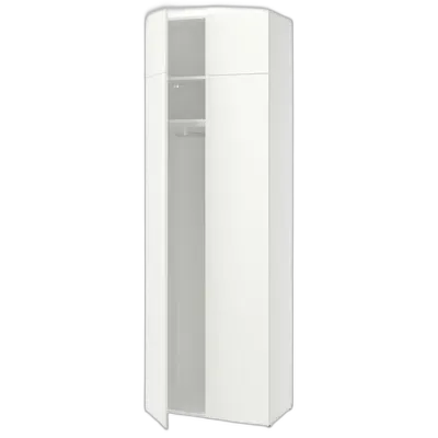 Immagine del prodotto LASTARE Combinazione di guardaroba, bianco/con elemento top, 80x42x237 cm