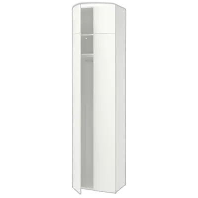 Immagine del prodotto LASTARE Combinazione di guardaroba, bianco/con elemento top, 60x42x237 cm