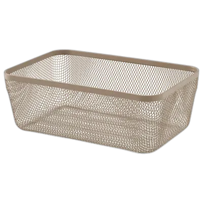 Produktbild zu IKEA 365+ Korb für Lebensmittelaufbewahrung, Metall/hell graubraun, 30x20x11 cm