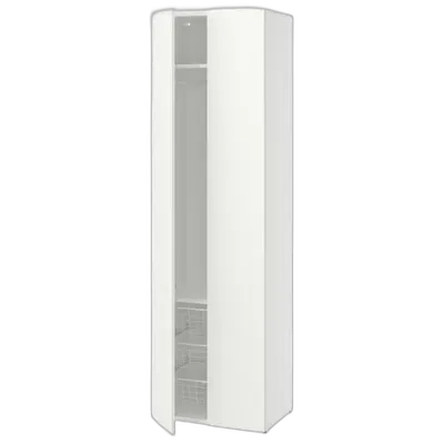 Image du produit LASTARE Combinaison armoire, blanc, 60x42x201 cm