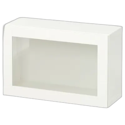 Immagine del prodotto BESTÅ Combinazione di mobili da parete, bianco/Sindvik vetro trasparente bianco, 60x22x38 cm