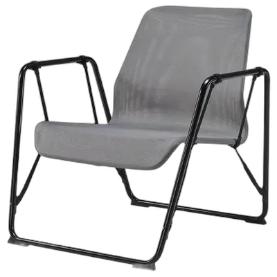Immagine del prodotto BRÄNNBOLL Poltrona da gaming, grigio/nero