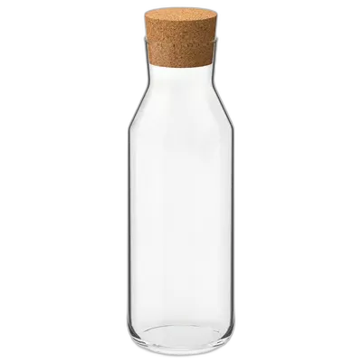 Produktbild zu IKEA 365+ Karaffe mit Stöpsel, Klarglas/Kork, 1 l