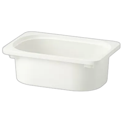 Image du produit TROFAST Bac, blanc, 20x30x10 cm
