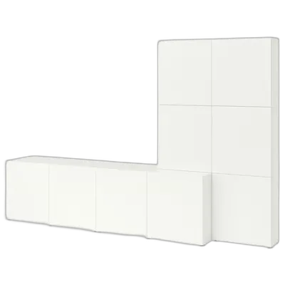 Immagine del prodotto BESTÅ Mobile con ante, bianco Lappviken/bianco, 300x42x193 cm