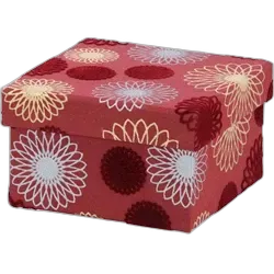 Produktbild zu Karton Box rot XS