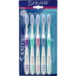 Immagine del prodotto Brosse à dents Sanalux 5 pcs M