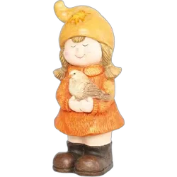 Produktbild zu Figur Hernina mit Spatz