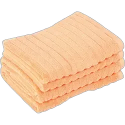 Produktbild zu Frottee Set 4 tlg apricot