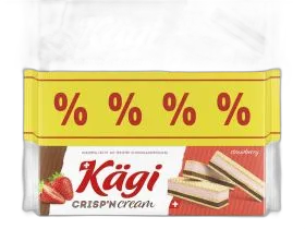 Immagine del prodotto Kägi Crisp'n Cream Strawberry Trio
