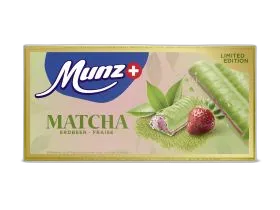 Image du produit Munz tablette matcha fraise